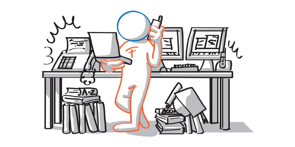 The reliable senior translator has a degree, a well-stocked collection of glossaries and books, a big number of regular clients and an arsenal of technological tools.