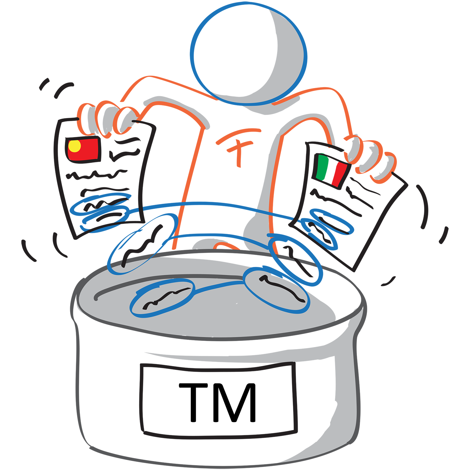 Translation Memories are containers for sentences in language A along with their respective translations into language B.